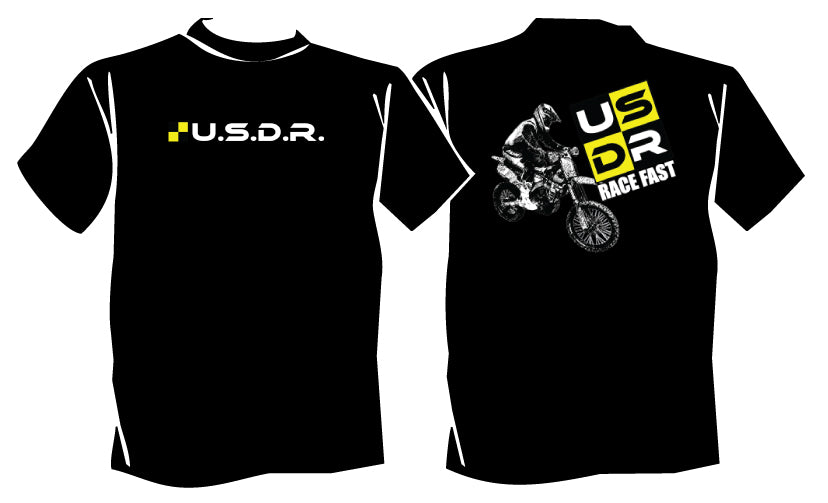 U.S.D.R. T-SHIRT (BLACK)